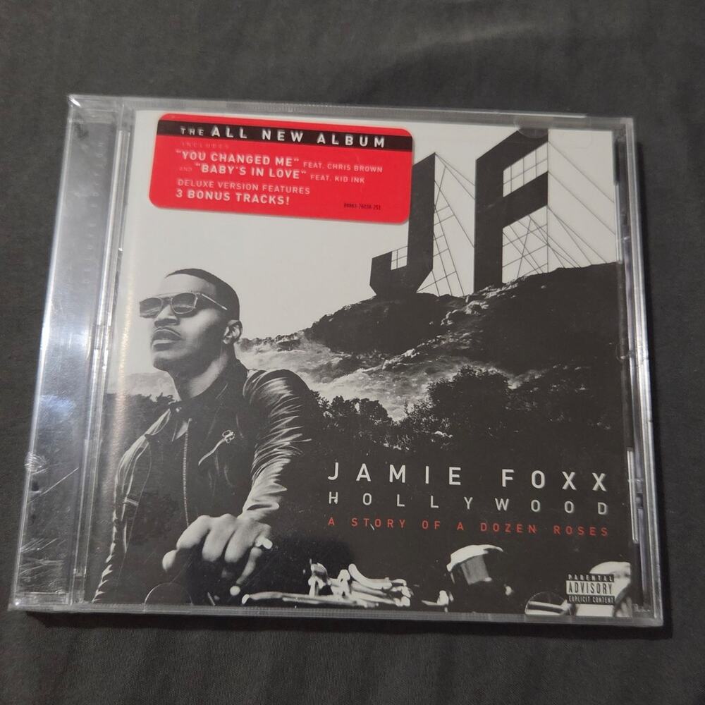 Jamie Foxx Hollywood: A Story of a Dozen Roses CD Hype Sticker